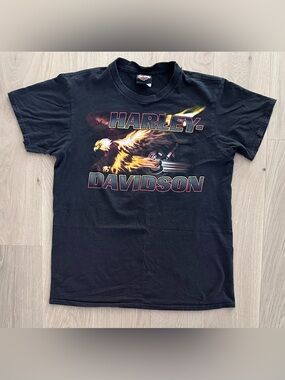 Harley-Davidson Motorcycles Trails End Yellowknife NT Double Sided T-Shirt